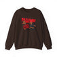 Graphic Print Crewneck Sweatshirt - POD0035 image