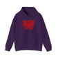 Graphic Print Hooded Sweatshirt - POD0040 - 4XL, Purple image