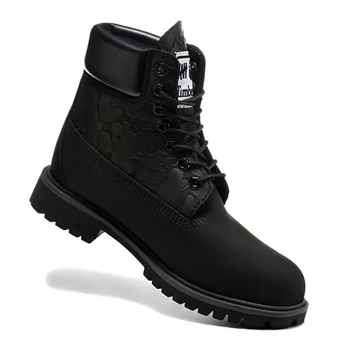 [PREMIUM] A Bathing Ape x Undefeated x TBL 6 Inch Black Shoes Sneakers - nk0005481 image 6