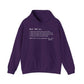 Beef Definition Hooded Sweatshirt - S, Purple image