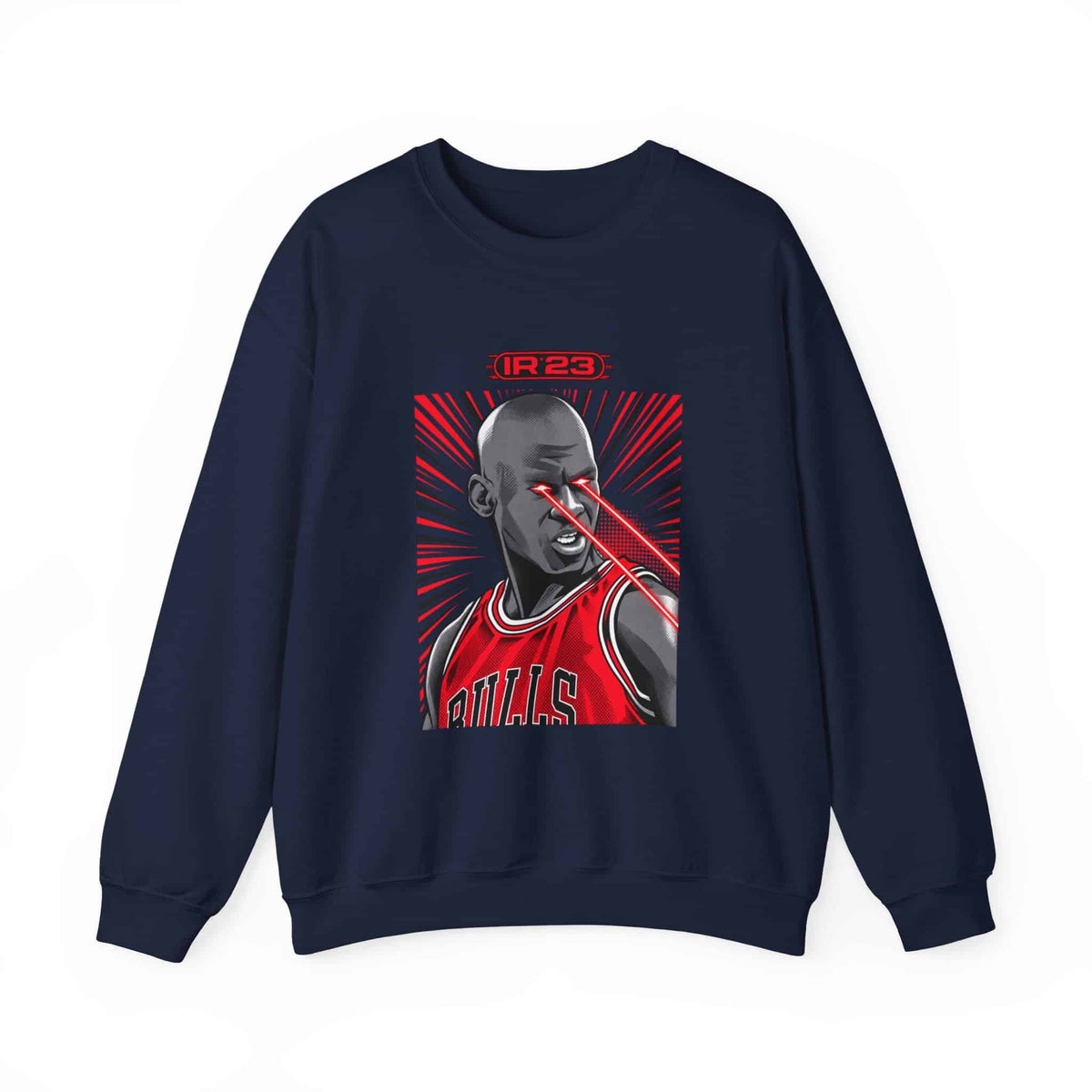 Graphic Print Crewneck Sweatshirt - POD0032 image