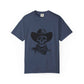 Outlaw Skull Unisex Garment-Dyed T-shirt image