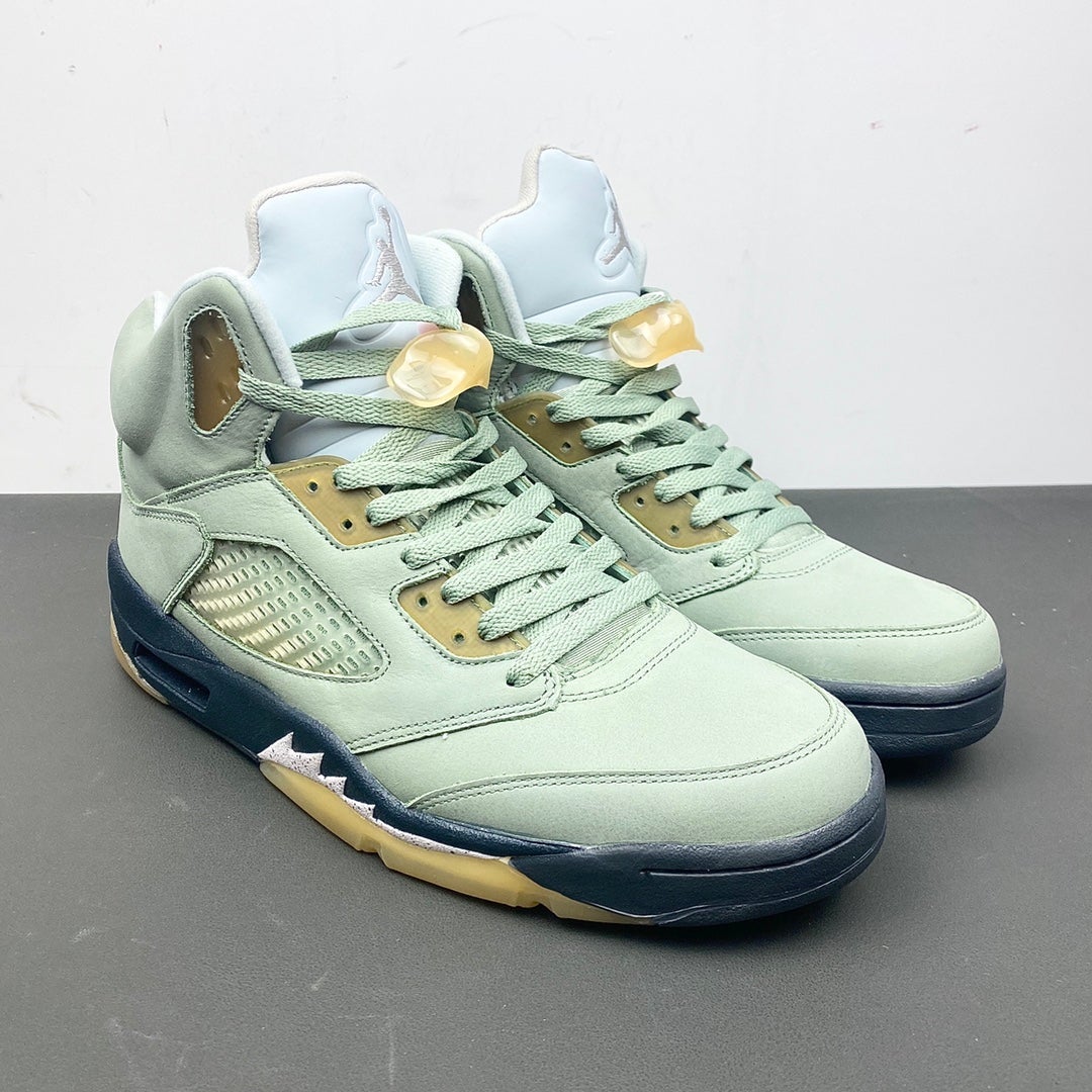 AJ 5 Retro Jade Horizon Shoes Sneakers - nk0001805 image 4