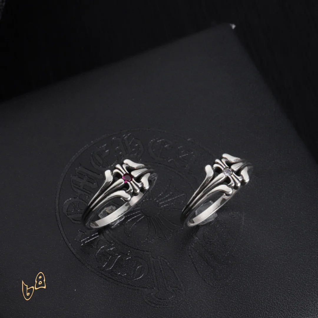 CH Ruby Floral Ring - CH0088 image 2