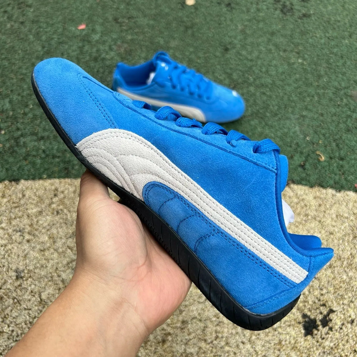 PM Speedcat OG Royal White Shoes Sneakers - pm0000012 image 3