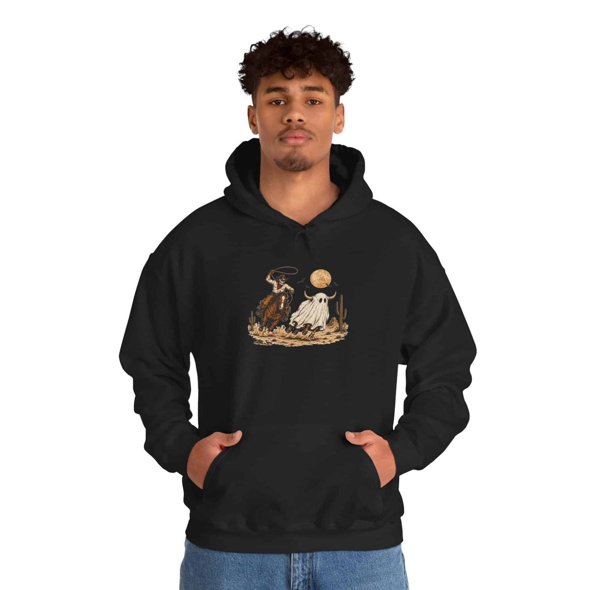 Halloween Cowboy Hooded Sweatshirt image 9