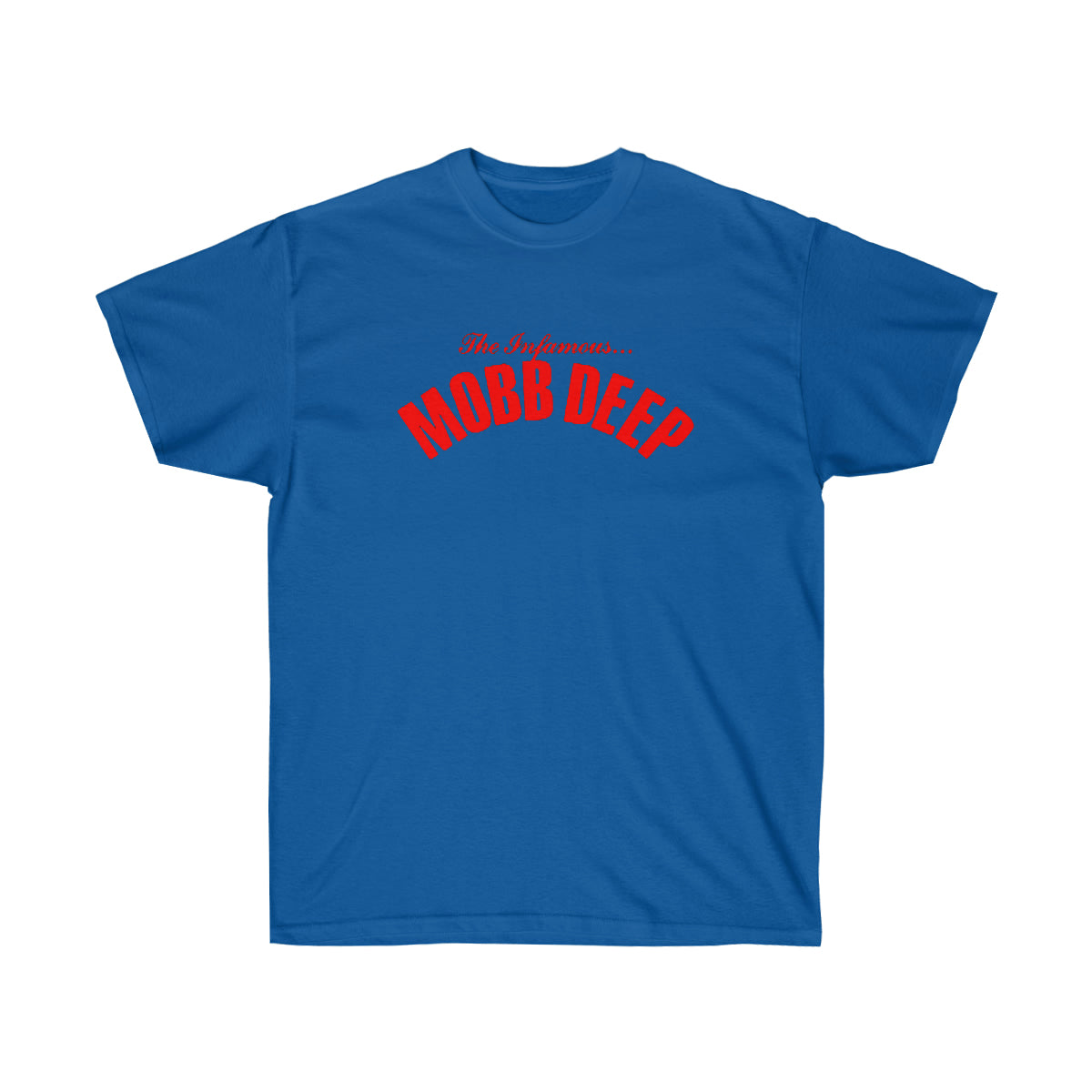 Infamous Red Men T-Shirt - Royal, 3XL image