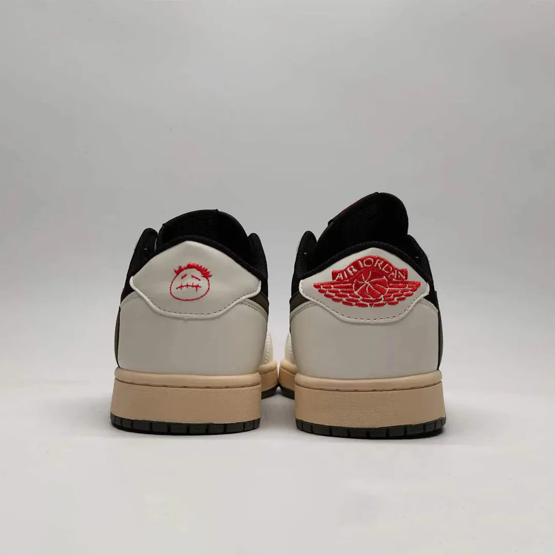 Travis Scott x AJ 1 Low OG Olive Shoes Sneakers - nk0002431 image 6