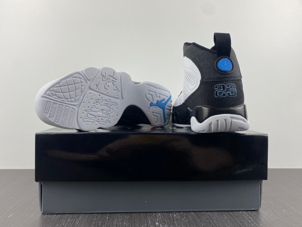 AJ 9 Black University Blue Shoes Sneakers - nk0000819 image 6