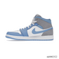 AJ 1 Mid University Blue Grey Shoes Sneakers - nk0002522 image 1