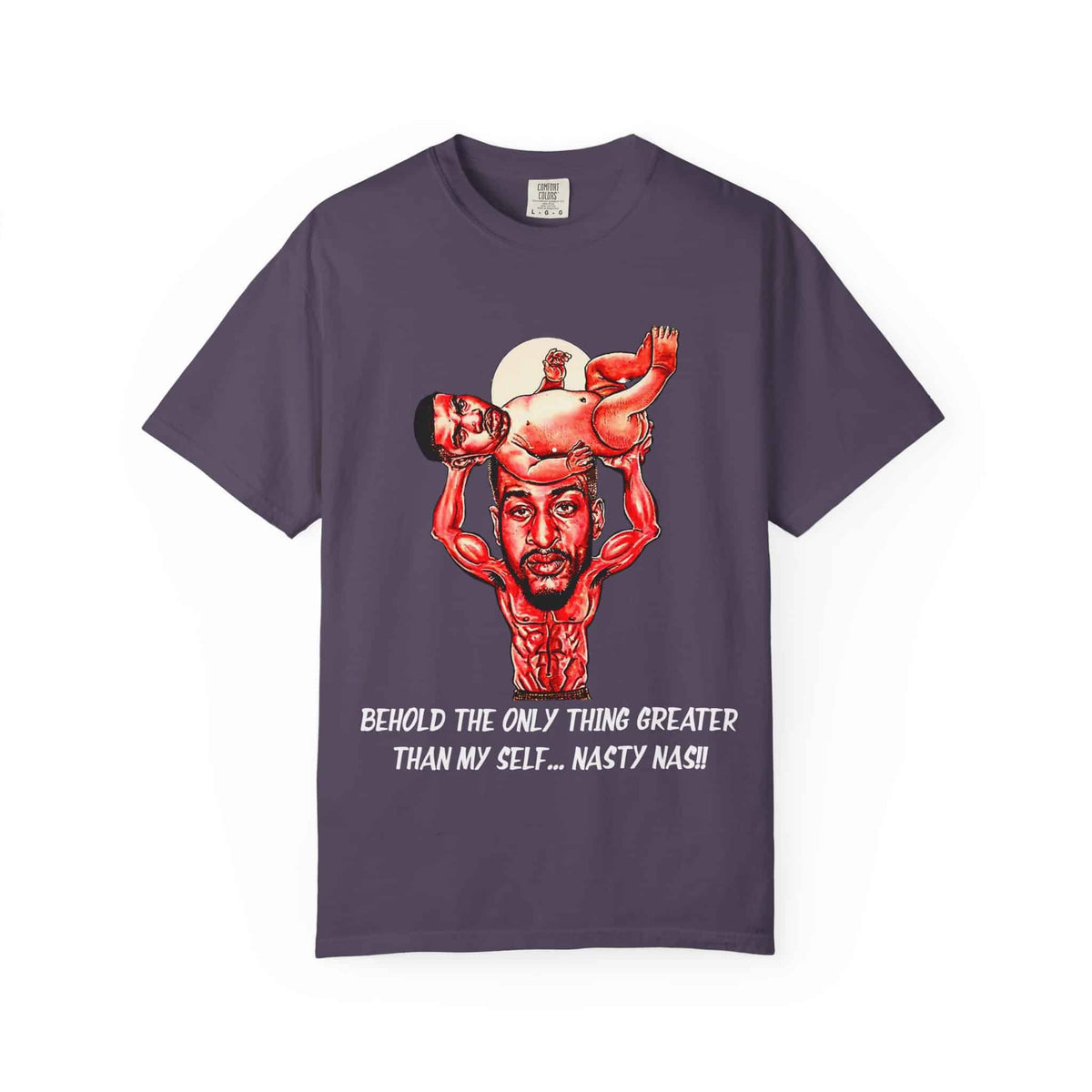 Nas The Last Word Unisex Garment-Dyed T-shirt image 52