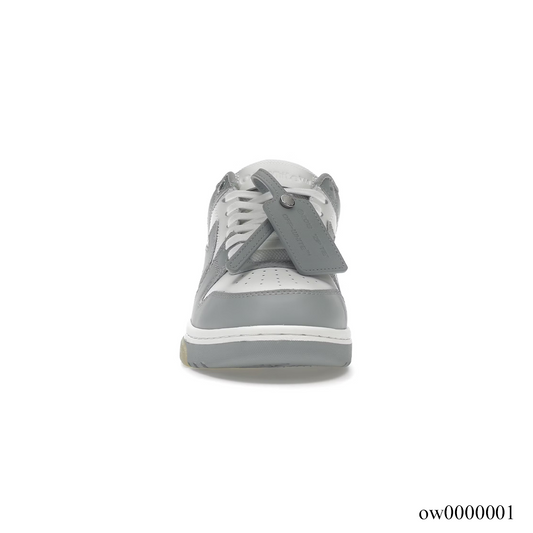 OW Out Of Office OOO Low TopsGrey White Shoes Sneakers  - ow0000001 image 2
