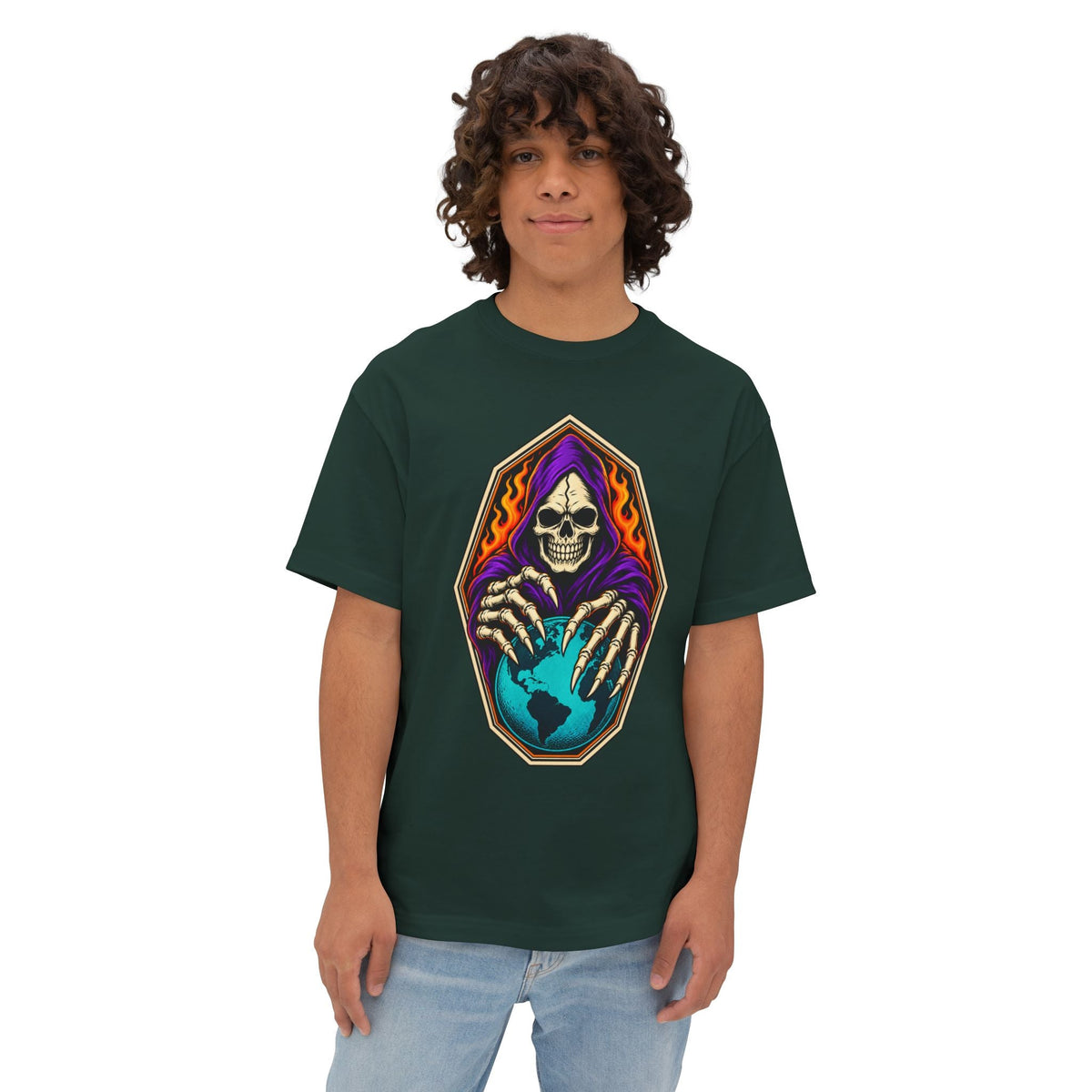 Soul Keeper Unisex Oversized Boxy Tee image 23