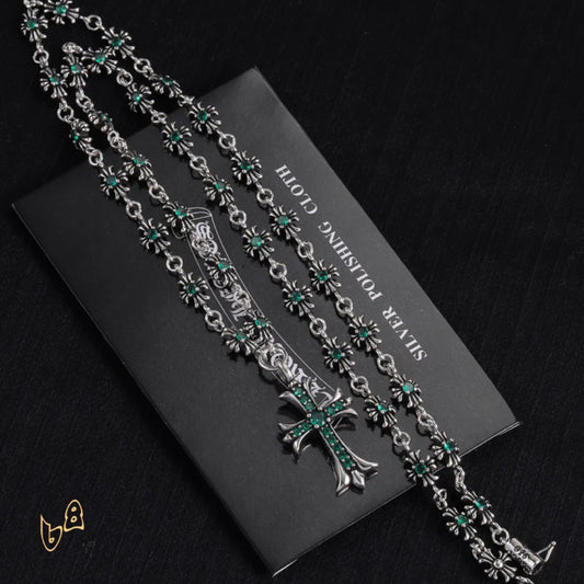 CH Cross Pendant Necklace - CH0038 image 0