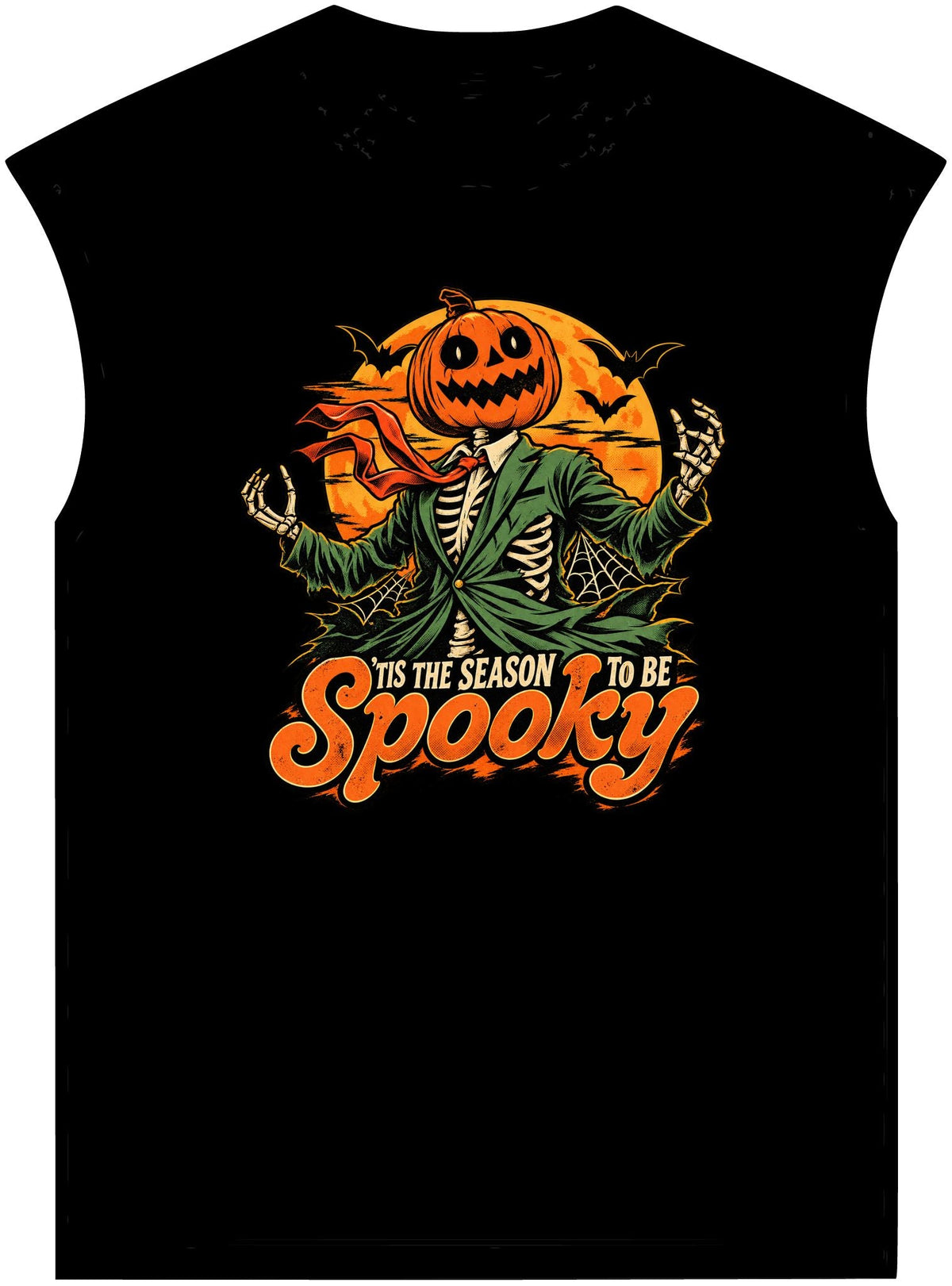 Spooky Season Unisex Garment-Dyed Muscle Tee image 0