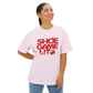 Graphic Print Unisex Oversized Boxy Tee - POD0040 image 7