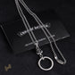 CH Circle Pendant Necklace - CH0023 image 5
