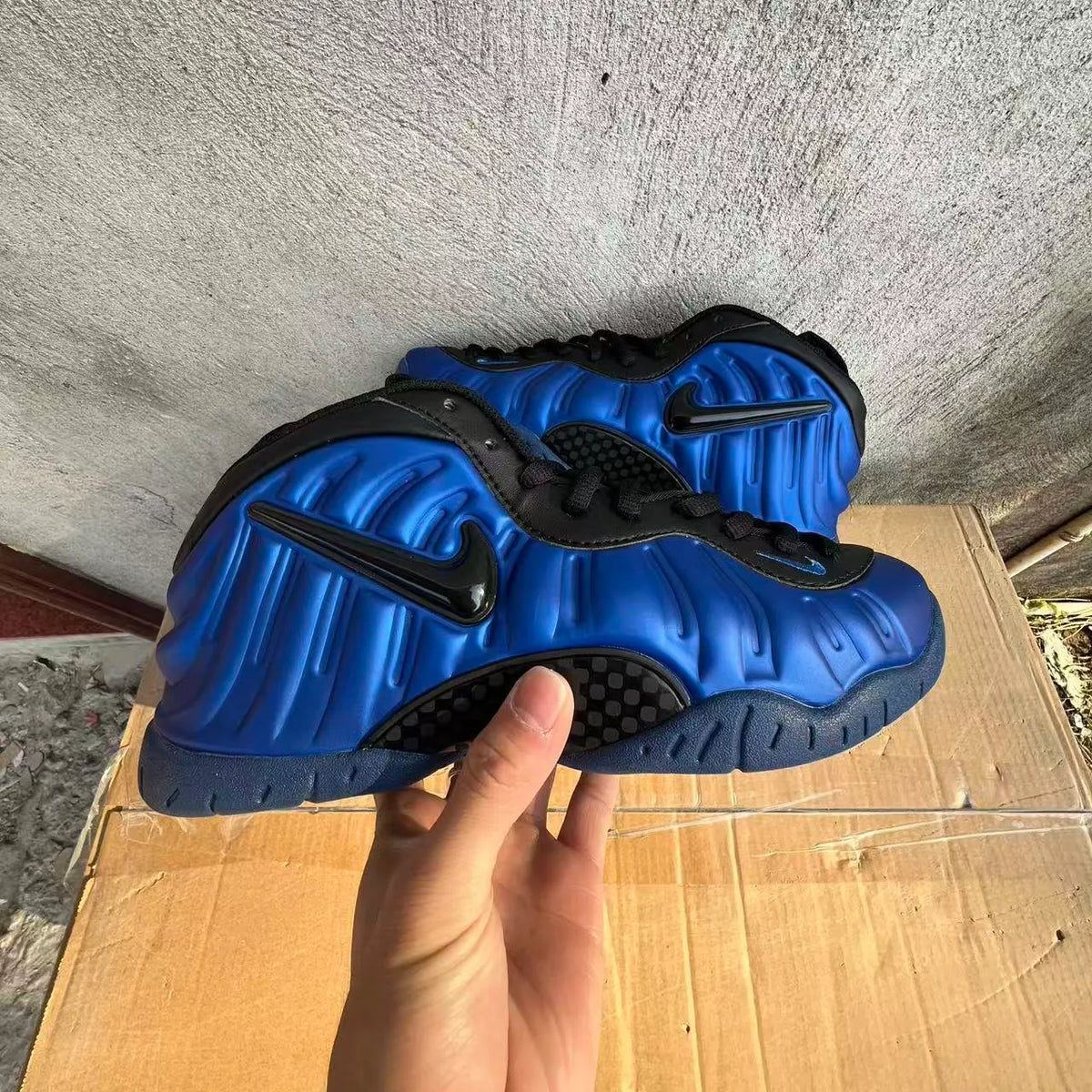 Air Foamposite Pro Hyper Cobalt Shoes Sneakers – nk0004805 image 8