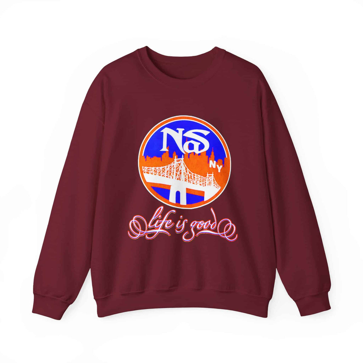 Life Is Good Crewneck Sweatshirt image