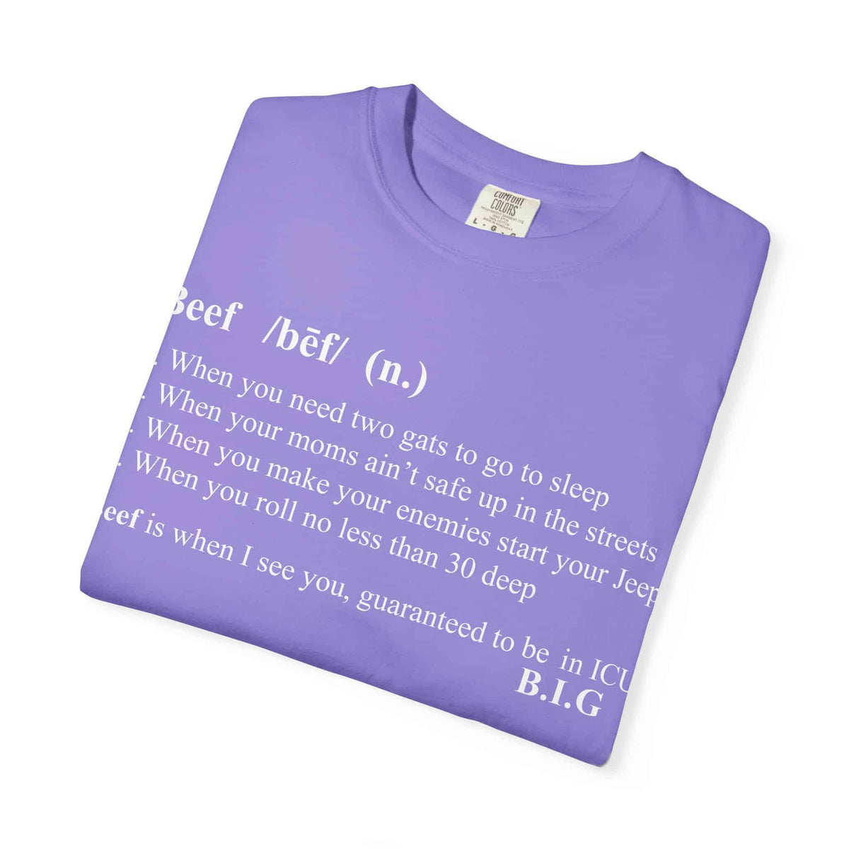 Beef Definition Unisex Garment-Dyed T-shirt image 30