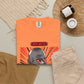 Graphic Print Unisex Garment-Dyed T-shirt - POD0032 image 7