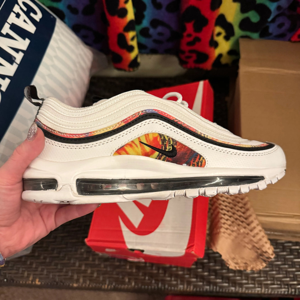 AM 97 Vintage Mosaic Shoes Sneakers - nk0003745 image 8