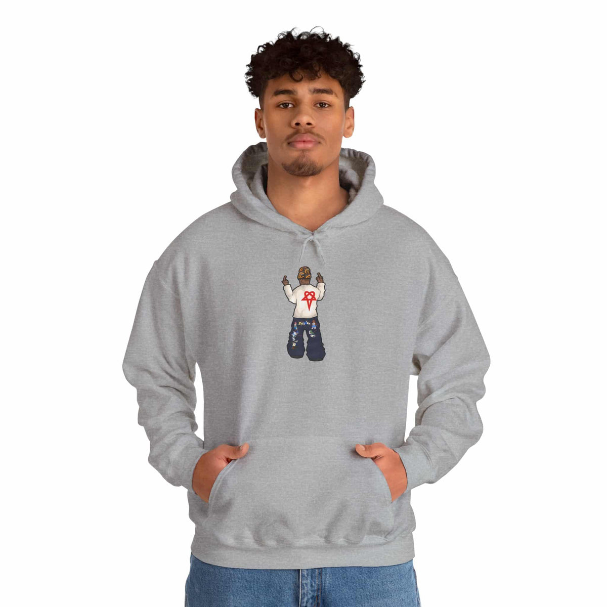 Rebel Attitude Hooded Sweatshirt image 113