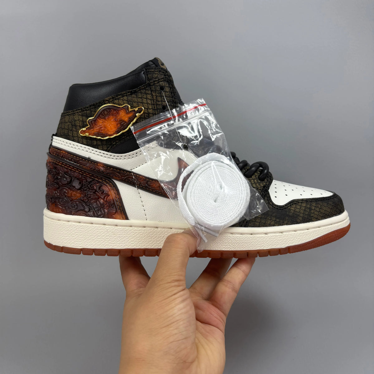 AJ 1 Retro High OG Xuanwu Year of the Snake Shoes Sneakers – nk0004794 image 7