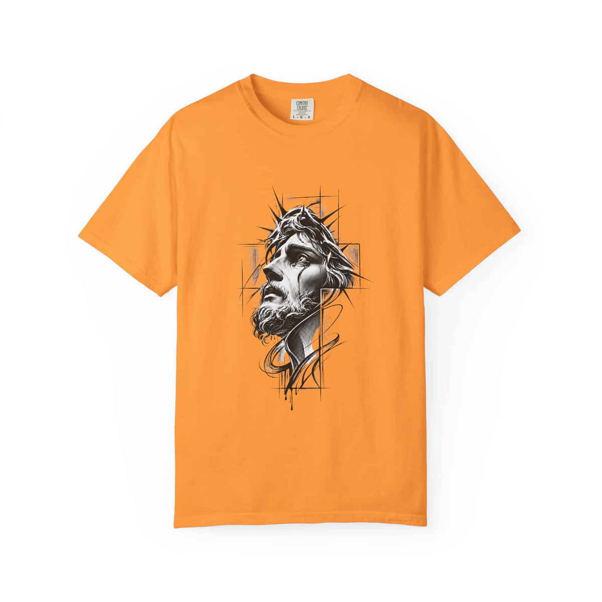 Crown of Faith 1 Unisex Garment-Dyed T-shirt image 40