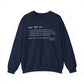 Beef Definition Crewneck Sweatshirt image