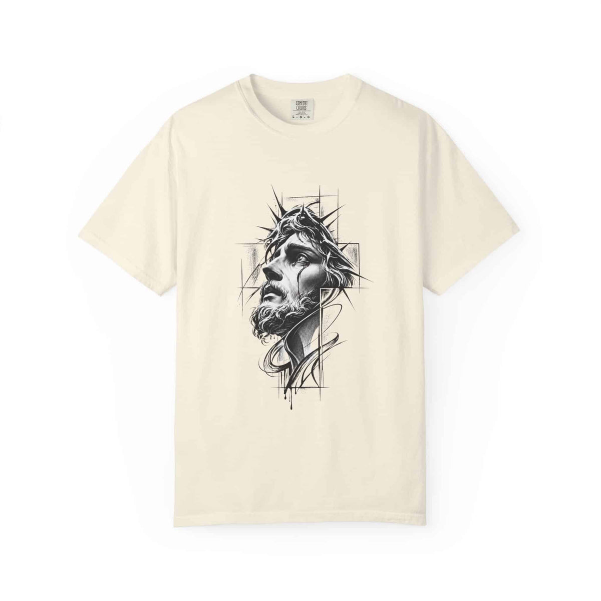 Crown of Faith 1 Unisex Garment-Dyed T-shirt image 12
