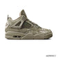 Nigel Sylvester x AJ 4 Army Green Mamba Shoes Sneakers - nk0004631 image 0