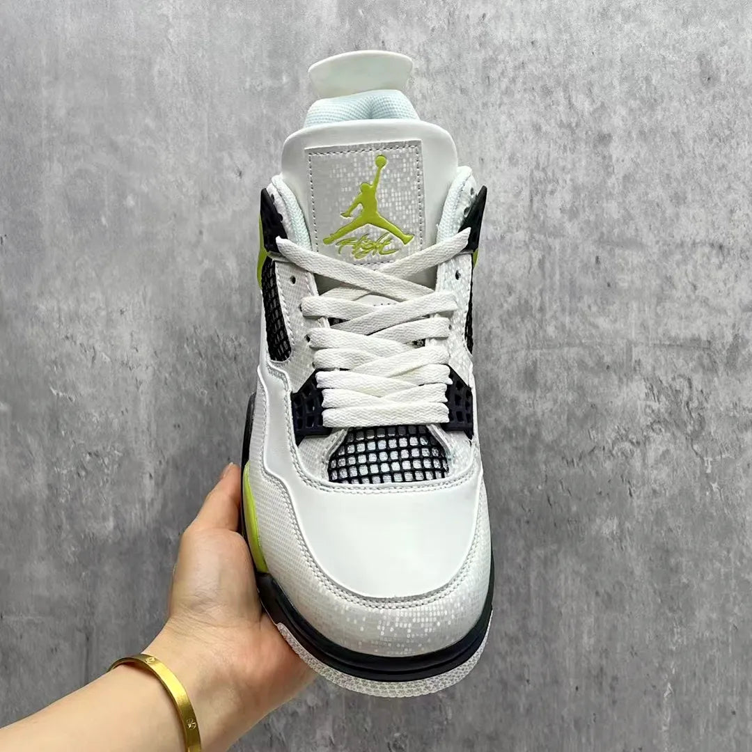 AJ 4 Light Lemon Twist Shoes Sneakers - nk0004468 image 8