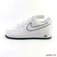 AF 1 '07 Low "White Black Outline Swoosh" Shoes Sneakers - nk0005358 image 1
