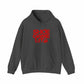 Graphic Print Hooded Sweatshirt - POD0040 - M, Dark Heather image