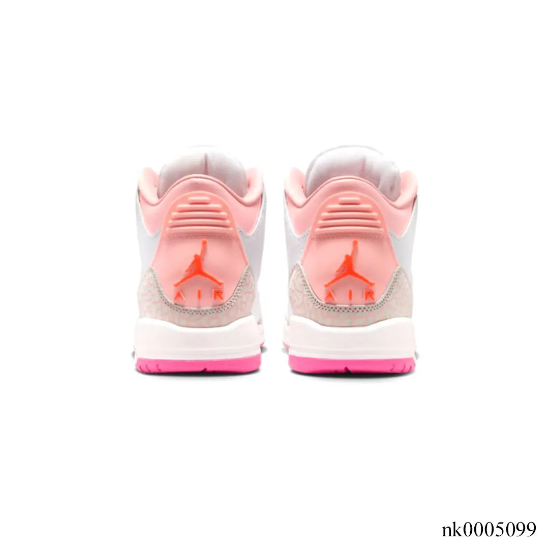 AJ 3 Spring Flowers Shoes Sneakers – nk0005099 image 4