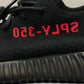 YzY Boost 350 V2 Black Red Shoes Sneakers - ad0000012 image 6