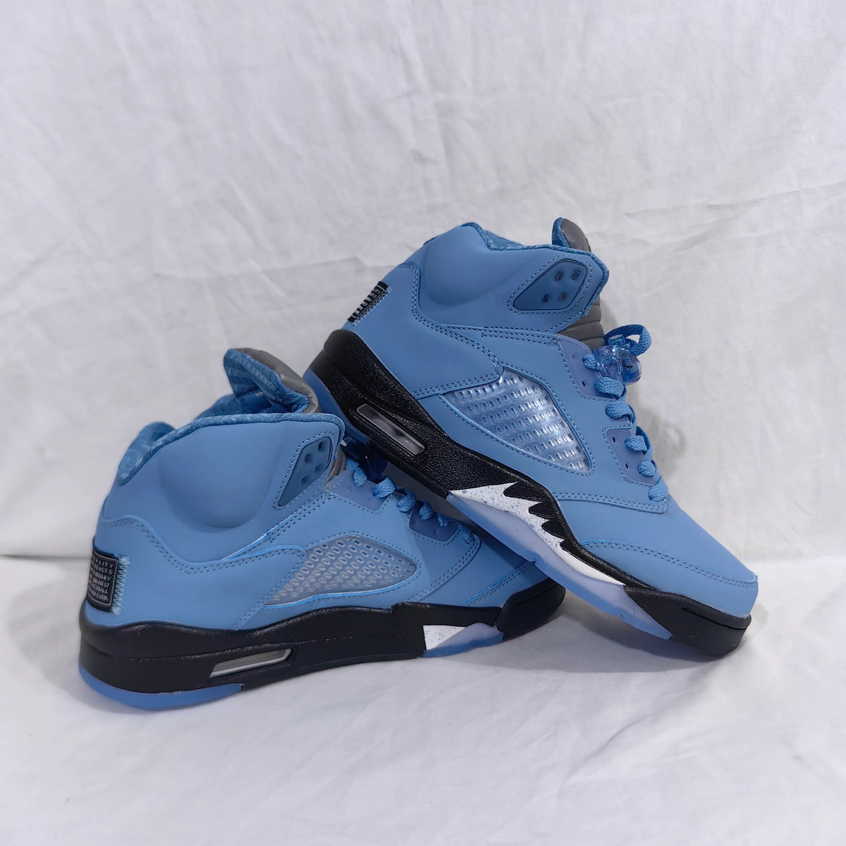 AJ 5 UNC University Blue Shoes Sneakers - nk0002350 image 5
