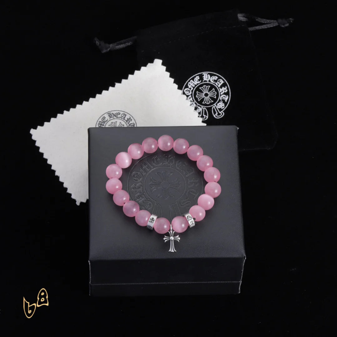 CH Beaded Cross Bracelet - CH0070 image 0