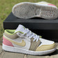AJ 1 Low Pastel Grind Vivid Green Shoes Sneakers - nk0001987 image 11