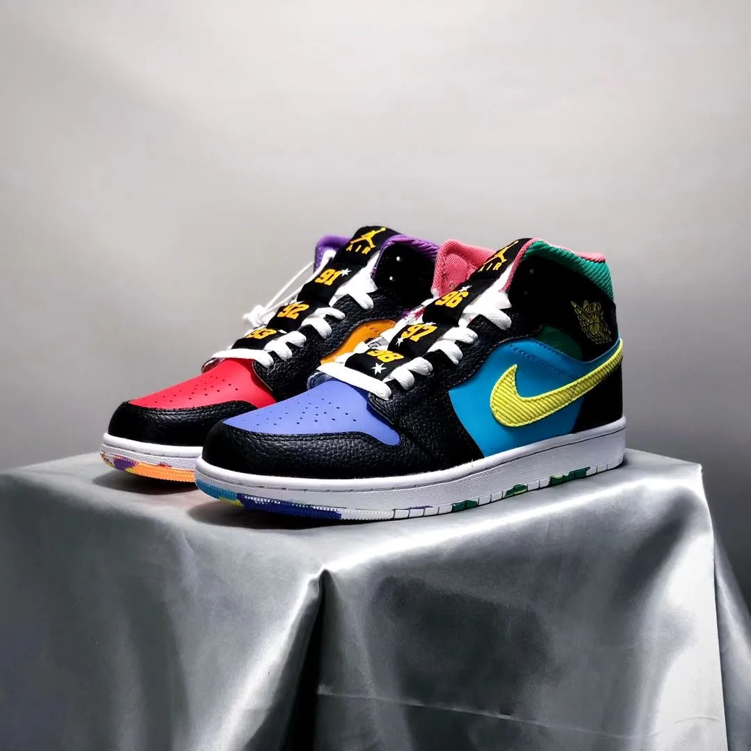 AJ 1 Mid Six Championships Shoes Sneakers – nk0004684 image 7