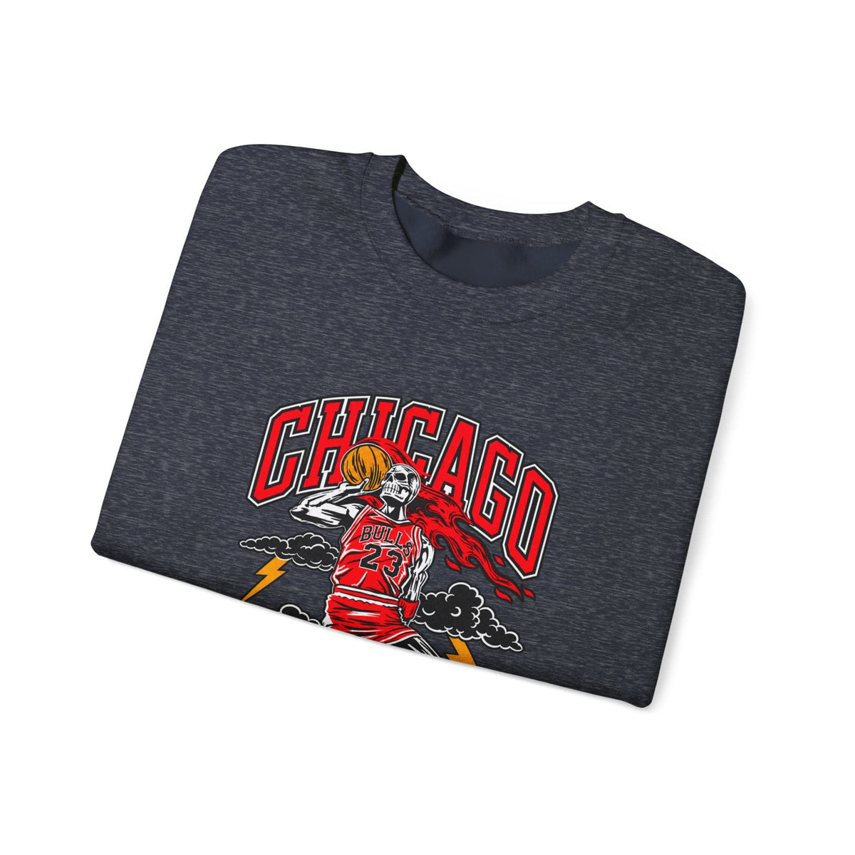 Graphic Print Crewneck Sweatshirt - POD0038 image 26
