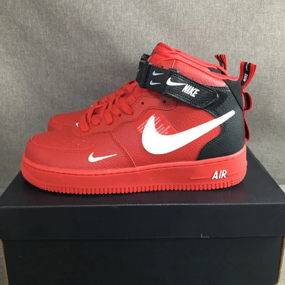 AF 1 Mid Utility University Red Shoes Sneakers - nk0003754 image 6
