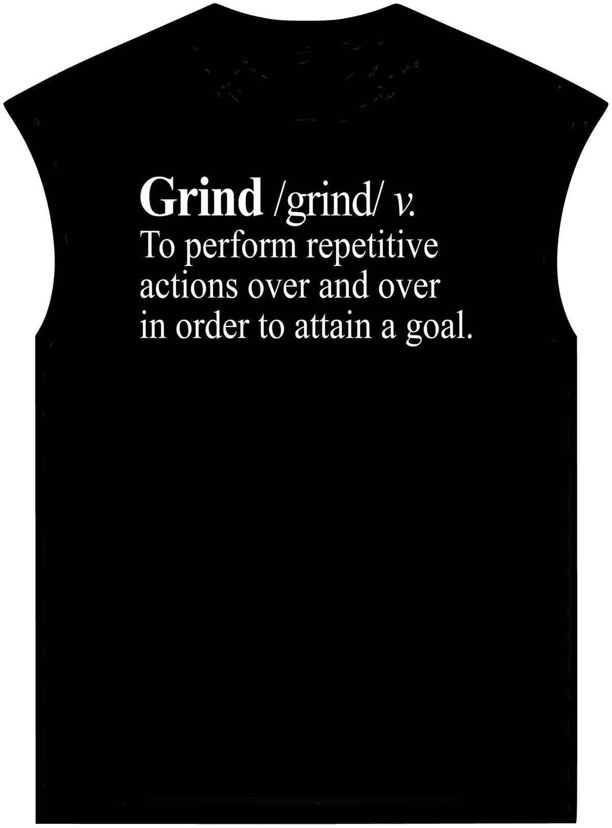 Grind Definition Unisex Garment-Dyed Muscle Tee image