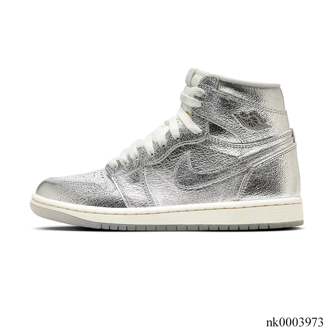 AJ 1 Retro High Chrome Shoes Sneakers - nk0003973 image 1