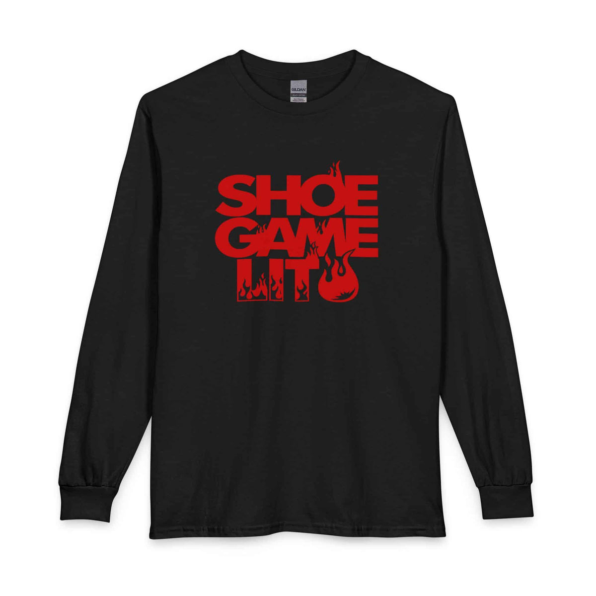 Graphic Print Long Sleeve T-Shirt - POD0040 image