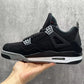 AJ 4 Retro Black Canvas Shoes Sneakers - nk0002275 image 11