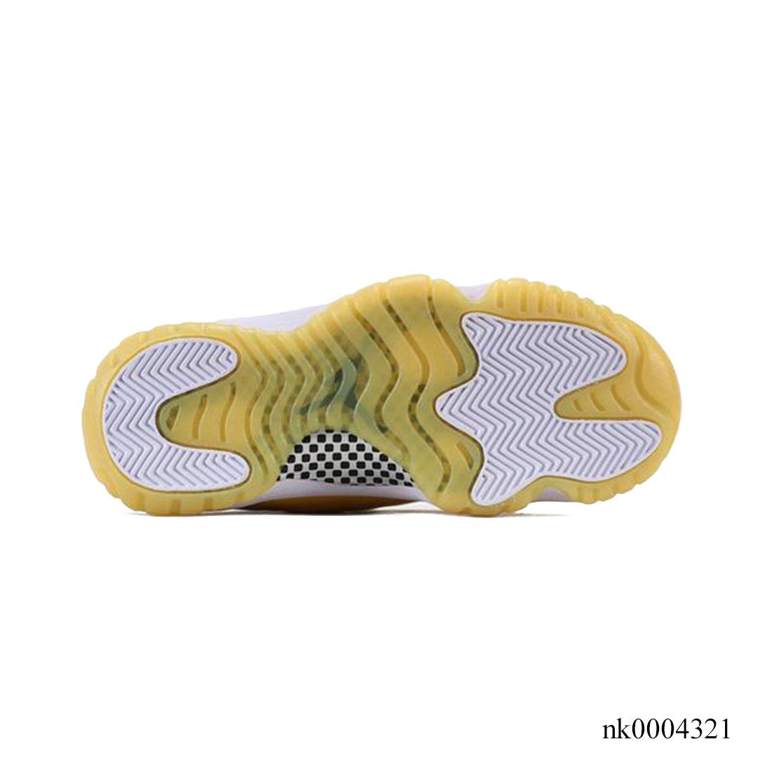 AJ 11 White Yellow Shoes Sneakers - nk0004321 image 3