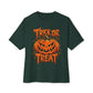 Trick or Treat Unisex Oversized Boxy Tee - Forest, S image