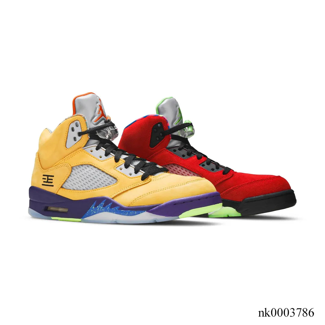 AJ 5 "What The" Shoes Sneakers  - nk0003786 image 5